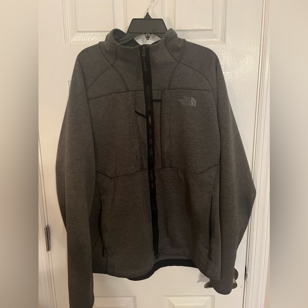 Mens Gray north face jacket